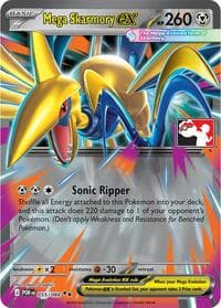 Mega Skarmory ex - Prize Pack Series Cards - Pokemon card