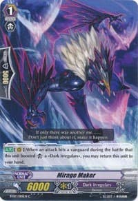 Mirage Maker - BT07: Rampage of the Beast King - Cardfight Vanguard card