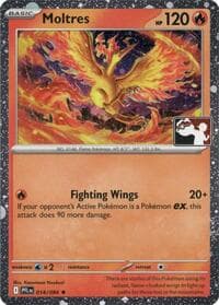 Moltres - 014/094 (Cosmos Holo) - Prize Pack Series Cards - Pokemon card