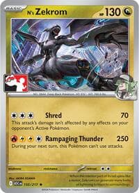 N's Zekrom - Prize Pack Series Cards - Pokemon card