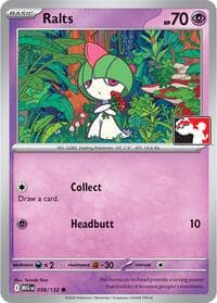 Ralts - Prize Pack Series Cards - Pokemon card