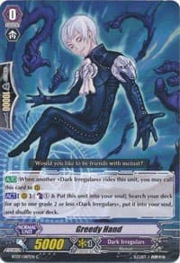 Greedy Hand - BT07: Rampage of the Beast King - Cardfight Vanguard card