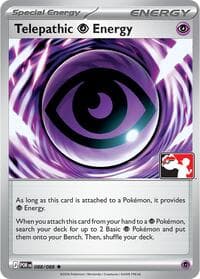 Telepathic Psychic Energy - Prize Pack Series Cards - Pokemon card