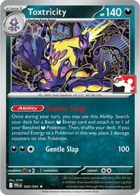 Toxtricity - Prize Pack Series Cards - Pokemon card