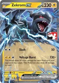 Zekrom ex - 034/086 (Right Stamp) - Prize Pack Series Cards - Pokemon card