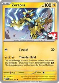 Zeraora - Prize Pack Series Cards - Pokemon card