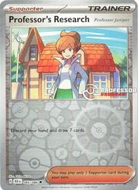 Professor's Research [Professor Juniper] - Professor Program Promos - Pokemon card