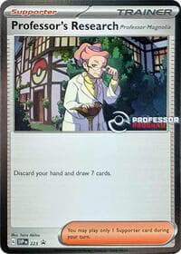 Professor's Research [Professor Magnolia] - 223 - Professor Program Promos - Pokemon card