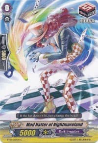 Mad Hatter of Nightmareland - BT07: Rampage of the Beast King - Cardfight Vanguard card