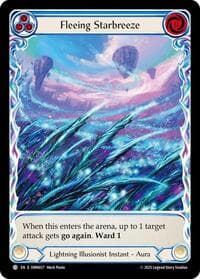 Fleeing Starbreeze (Extended Art) - Omens of the Third Age - Flesh and Blood TCG card