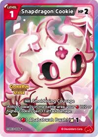 Snapdragon Cookie (Participation) - Promotion Cards - CookieRun: Braverse TCG card