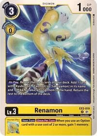 Renamon (Demo Deck Exclusive) - Digimon Demo Deck Exclusive Cards - Digimon Card Game card