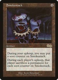 Smokestack - Urza's Saga - Magic: The Gathering card