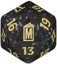 Marvel's Super Heroes Prerelease Spindown Life Counter (Yellow) - Wizards of the Coast Dice - Life Counters card
