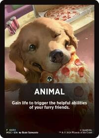 Animal Theme Card - Commander: Marvel Super Heroes - Magic: The Gathering card