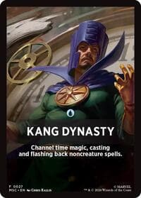 Kang Dynasty Theme Card - Commander: Marvel Super Heroes - Magic: The Gathering card