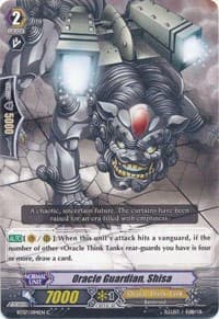 Oracle Guardian, Shisa - BT07: Rampage of the Beast King - Cardfight Vanguard card