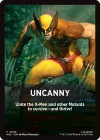 Uncanny Theme Card - Commander: Marvel Super Heroes - Magic: The Gathering card