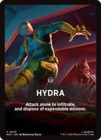 Hydra Theme Card (0033) - Commander: Marvel Super Heroes - Magic: The Gathering card