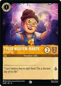 Tyler Nguyen-Baker - 4*Town Fan - Attack of the Vine! - Disney Lorcana card