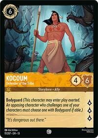 Kocoum - Defender of the Tribe - Attack of the Vine! - Disney Lorcana card