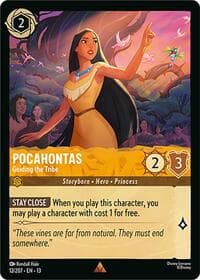 Pocahontas - Guiding the Tribe - Attack of the Vine! - Disney Lorcana card