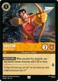 Gaston - Superior Archer - Attack of the Vine! - Disney Lorcana card