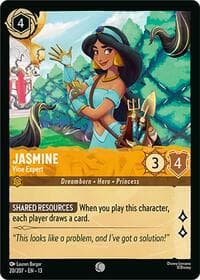 Jasmine - Vine Expert - Attack of the Vine! - Disney Lorcana card