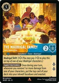 The Madrigal Family - Every Generation - Attack of the Vine! - Disney Lorcana card