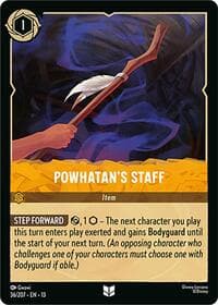 Powhatan's Staff - Attack of the Vine! - Disney Lorcana card