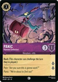 Panic - Hammer Enthusiast - Attack of the Vine! - Disney Lorcana card