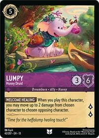 Lumpy - Hunny Druid - Attack of the Vine! - Disney Lorcana card