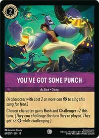 You've Got Some Punch - Attack of the Vine! - Disney Lorcana card