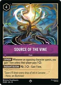 Source of the Vine - Attack of the Vine! - Disney Lorcana card