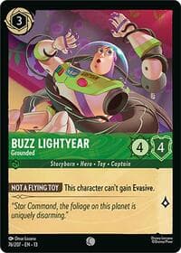 Buzz Lightyear - Grounded - Attack of the Vine! - Disney Lorcana card