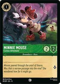 Minnie Mouse - Curious Adventurer - Attack of the Vine! - Disney Lorcana card