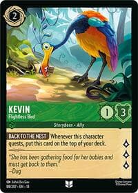 Kevin - Flightless Bird - Attack of the Vine! - Disney Lorcana card