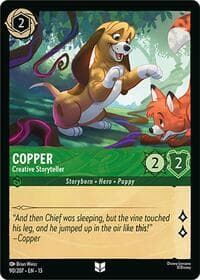 Copper - Creative Storyteller - Attack of the Vine! - Disney Lorcana card