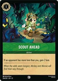 Scout Ahead - Attack of the Vine! - Disney Lorcana card