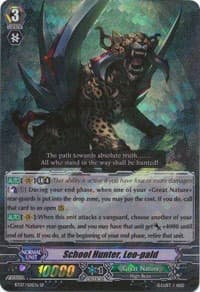 School Hunter, Leo-pald (SP) - BT07: Rampage of the Beast King - Cardfight Vanguard card