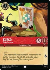 Kuzco - Picky Customer (Foil) - Attack of the Vine! - Disney Lorcana card