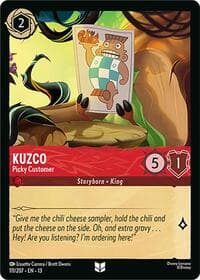 Kuzco - Picky Customer - Attack of the Vine! - Disney Lorcana card