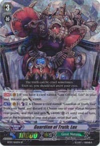 Guardian of Truth, Lox (SP) - BT07: Rampage of the Beast King - Cardfight Vanguard card