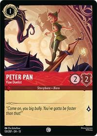Peter Pan - Vine Duelist - Attack of the Vine! - Disney Lorcana card