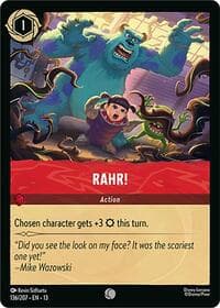 RAHR! - Attack of the Vine! - Disney Lorcana card