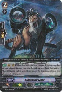 Binoculus Tiger (SP) - BT07: Rampage of the Beast King - Cardfight Vanguard card