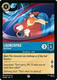 Launchpad - Sky Patrol - Attack of the Vine! - Disney Lorcana card