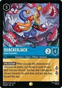 Quackerjack - Loony Toymaker - Attack of the Vine! - Disney Lorcana card