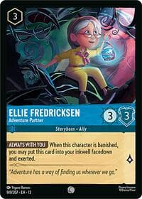 Ellie Fredricksen - Adventure Partner - Attack of the Vine! - Disney Lorcana card