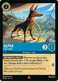 Alpha - Pack Leader - Attack of the Vine! - Disney Lorcana card